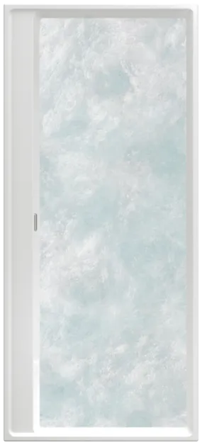 Bild von VILLEROY BOCH Collaro rechteckige Badewanne, mit Whirlpoolsystem Hydropool Comfort (HC), inklusive Wasserzulauf, 1600 x 750 mm, Weiß Alpin #UHC160COR2B1V01