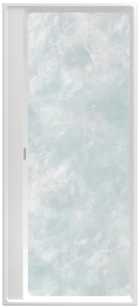 Bild von VILLEROY BOCH Collaro rechteckige Badewanne, mit Whirlpoolsystem Airpool Entry (AE), inklusive Wasserzulauf, 1800 x 800 mm, Stone White #UAE180COR2B1VRW