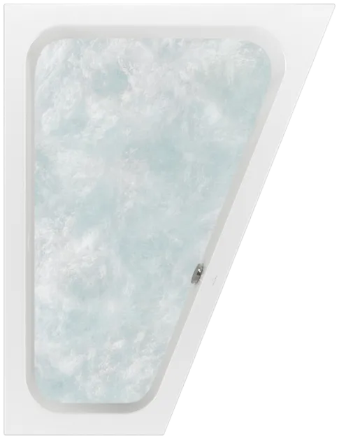 Bild von VILLEROY BOCH Loop & Friends Spezialbadewanne, mit Whirlpoolsystem Airpool Comfort (AC), 1750 x 1350 mm, Weiß Alpin #UAC175LFSRA1V01