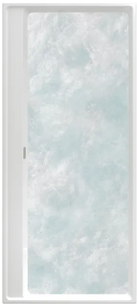 Bild von VILLEROY BOCH Collaro rechteckige Badewanne, mit Whirlpoolsystem Combipool Comfort (CC), inklusive Wasserzulauf, 1900 x 900 mm, Stone White #UCC199COR2B1VRW