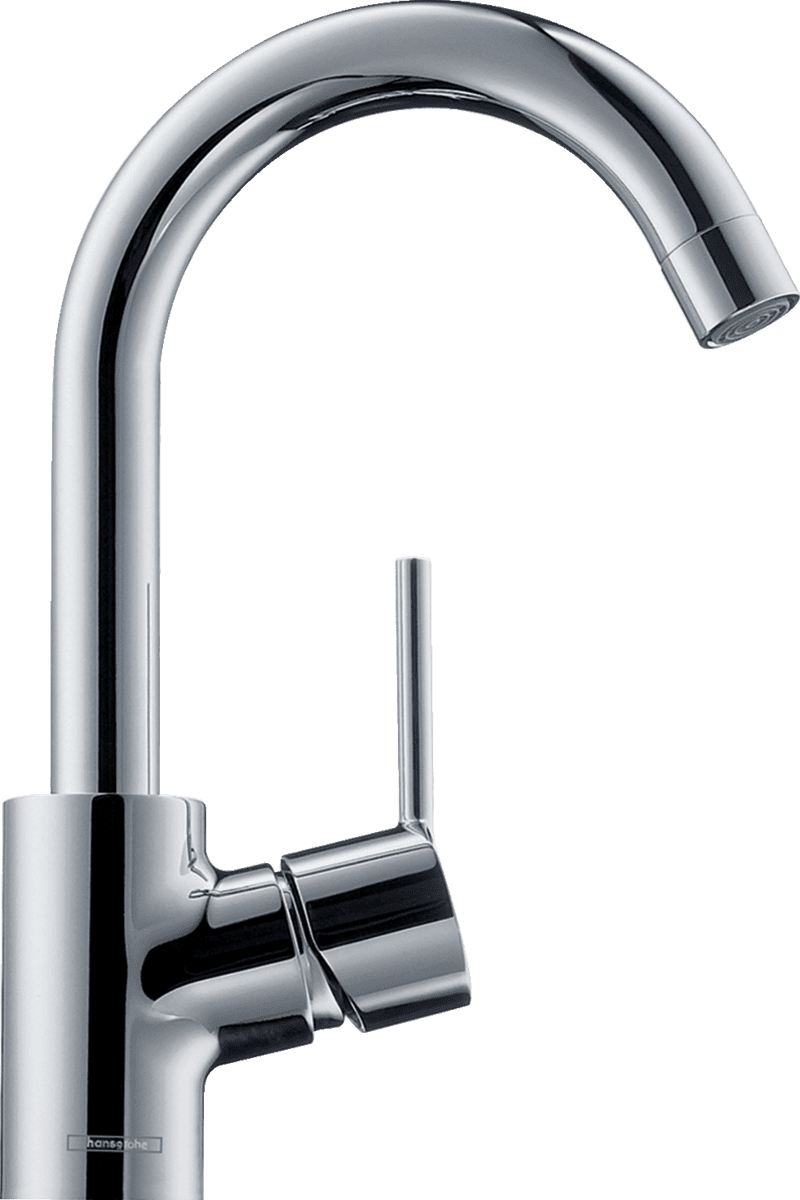 Picture of HANSGROHE Talis S Single lever basin mixer 200 with swivel spout and pop-up waste set #32070000