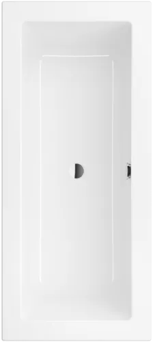 Bild von VILLEROY BOCH Legato rechteckige Badewanne, 1700 x 750 mm, Weiß Alpin #UBA170LEG2V-01