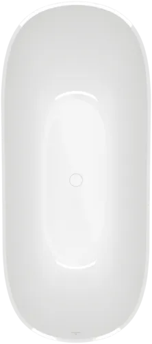 Bild von VILLEROY BOCH Theano freistehende Badewanne Curved Edition, 1700 x 750 mm, Weiß Alpin #UBQ170ANH7F200TV01