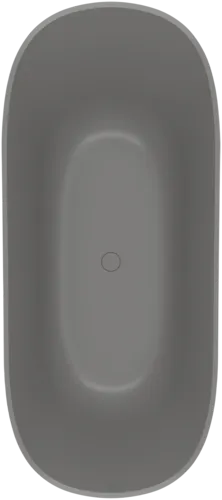 Bild von VILLEROY BOCH Theano freistehende Badewanne Curved Edition, 1700 x 750 mm, Grey #UBQ170ANH7F200V-3S