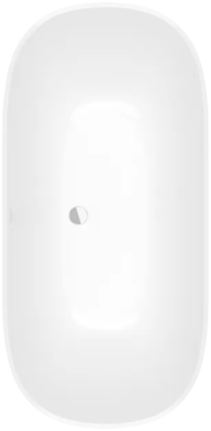 Bild von VILLEROY BOCH Antheus freistehende Badewanne, 1550 x 750 mm, Stone White #UBQ155ANH7F400V-RW