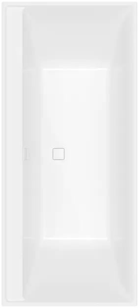 Bild von VILLEROY BOCH Collaro rechteckige Badewanne, 1800 x 800 mm, Weiß Alpin #UBA180COR2PV-01