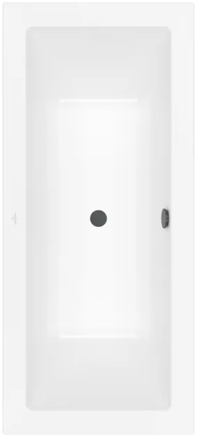 Bild von VILLEROY BOCH Legato rechteckige Badewanne, 1800 x 800 mm, Stone White #UBA180LEG2V-RW