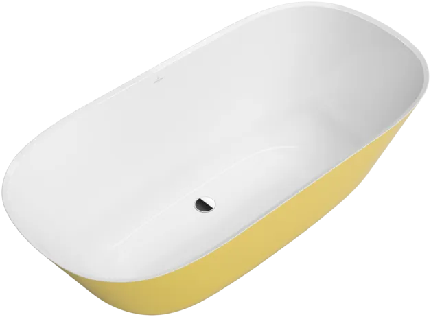 Picture of VILLEROY BOCH Theano Free-standing bath Original Edition ColourOnDemand, 1550 x 750 mm, Stone White #UBQ155ANH7F2BCV-RW