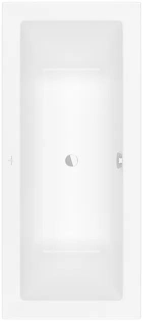 Bild von VILLEROY BOCH Legato rechteckige Badewanne, 1700 x 750 mm, Stone White #UBA170LEG2V-RW