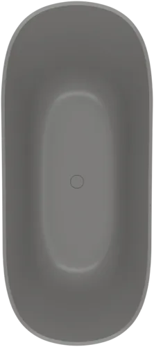 Bild von VILLEROY BOCH Theano freistehende Badewanne Curved Edition, 1700 x 750 mm, Grey #UBQ170ANH7F200TV3S