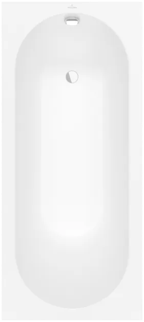 Bild von VILLEROY BOCH Oberon rechteckige Badewanne, 1700 x 750 mm, Stone White #UBQ170OBE2V-RW