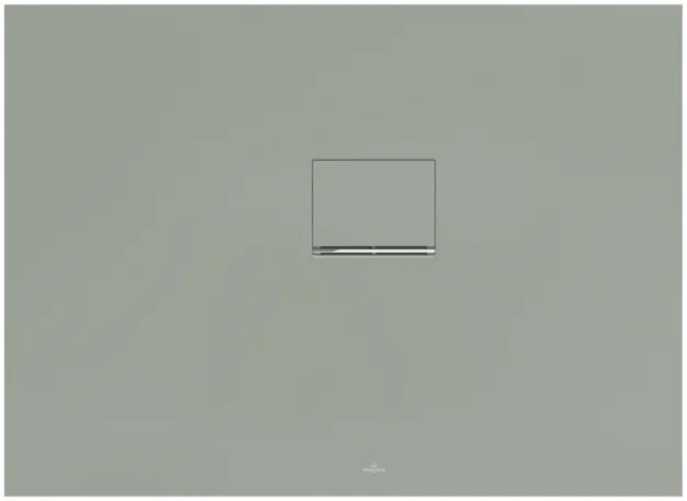 Bild von VILLEROY BOCH Squaro Infinity rechteckige Duschwanne, 1100 x 800 x 40 mm, Morning Green #UDQ1180SQI2RV-R8