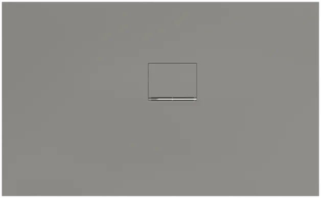 Bild von VILLEROY BOCH Squaro Infinity rechteckige Duschwanne, 1300 x 800 x 40 mm, Grey #UDQ1380SQI2RV-3S