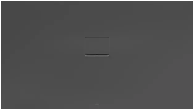 Bild von VILLEROY BOCH Squaro Infinity rechteckige Duschwanne, 1600 x 900 x 40 mm, Anthracite #UDQ1690SQI2V-1S