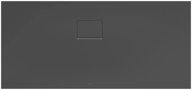 Bild von VILLEROY BOCH Squaro Infinity rechteckige Duschwanne, 1500 x 700 x 40 mm, Anthracite #UDQ1570SQI2LV-1S