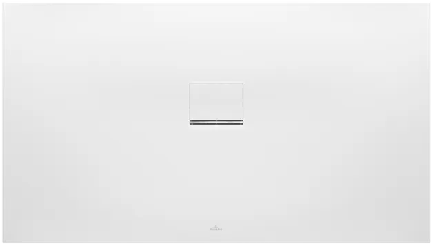 Obrázek VILLEROY BOCH Obdélníková sprchová vanička Squaro Infinity, 1400 x 900 x 40 mm, kamenná bílá #UDQ1490SQI2MV-RW
