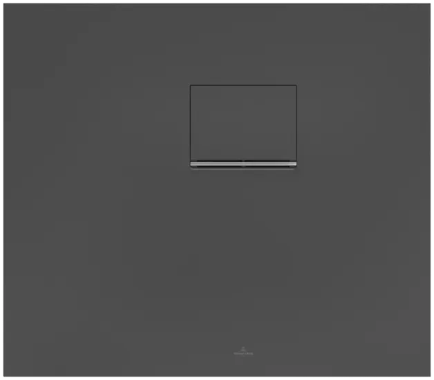 Bild von VILLEROY BOCH Squaro Infinity rechteckige Duschwanne, 800 x 700 x 40 mm, Anthracite #UDQ8070SQI2RV-1S