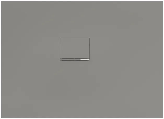 Bild von VILLEROY BOCH Squaro Infinity rechteckige Duschwanne, 1100 x 800 x 40 mm, Grey #UDQ1180SQI2LV-3S