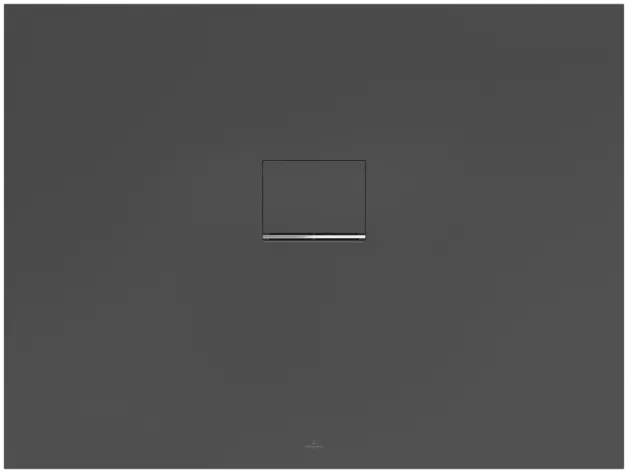 Bild von VILLEROY BOCH Squaro Infinity rechteckige Duschwanne, 1200 x 900 x 40 mm, Anthracite #UDQ1290SQI2V-1S