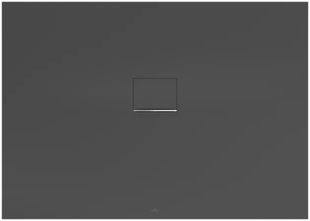 Bild von VILLEROY BOCH Squaro Infinity rechteckige Duschwanne, 1400 x 1000 x 40 mm, Anthracite #UDQ1410SQI2IV-1S
