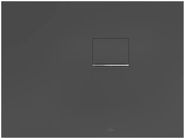 Bild von VILLEROY BOCH Squaro Infinity rechteckige Duschwanne, 1000 x 750 x 40 mm, Anthracite #UDQ1075SQI2RV-1S