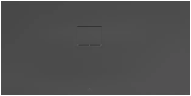 Bild von VILLEROY BOCH Squaro Infinity rechteckige Duschwanne, 1500 x 750 x 40 mm, Anthracite #UDQ1575SQI2LV-1S