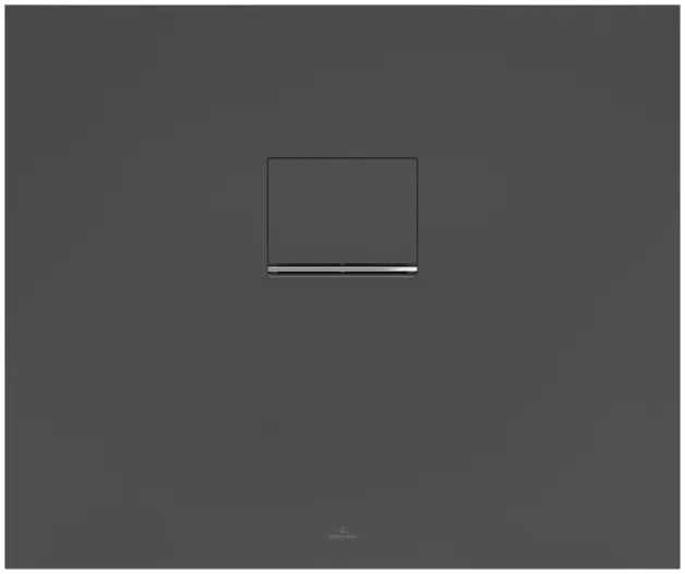 Bild von VILLEROY BOCH Squaro Infinity rechteckige Duschwanne, 900 x 750 x 40 mm, Anthracite #UDQ9075SQI2BV-1S