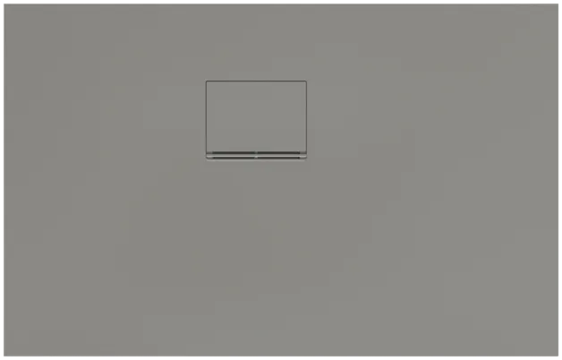 Bild von VILLEROY BOCH Squaro Infinity rechteckige Duschwanne, 1100 x 700 x 40 mm, Grey #UDQ1170SQI2LV-3S