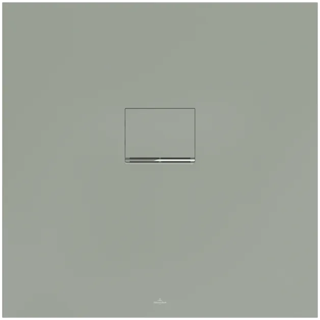 Bild von VILLEROY BOCH Squaro Infinity quadratische Duschwanne, 900 x 900 x 40 mm, Morning Green #UDQ9090SQI1V-R8