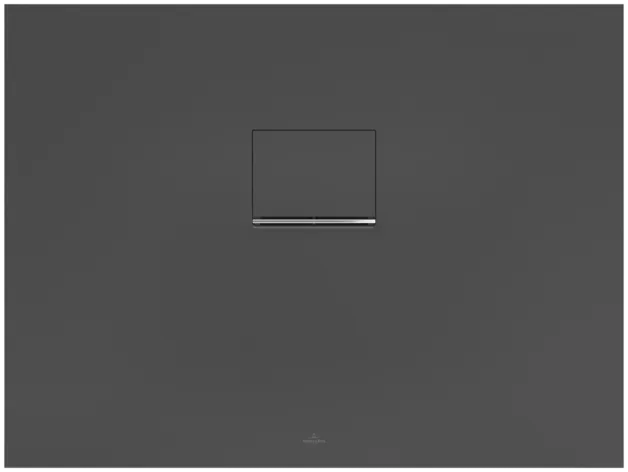 Bild von VILLEROY BOCH Squaro Infinity rechteckige Duschwanne, 1000 x 750 x 40 mm, Anthracite #UDQ1075SQI2IV-1S