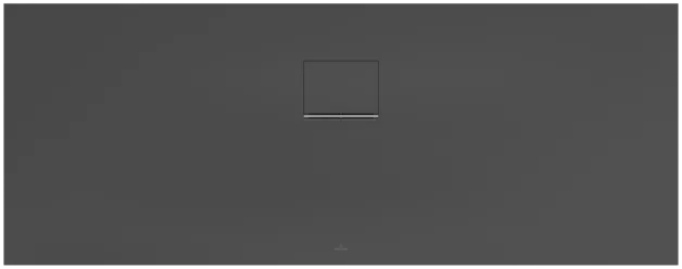 Bild von VILLEROY BOCH Squaro Infinity rechteckige Duschwanne, 1800 x 700 x 40 mm, Anthracite #UDQ1870SQI2BV-1S