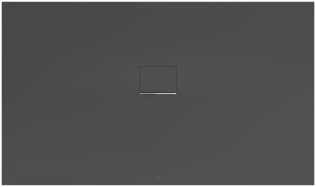 Bild von VILLEROY BOCH Squaro Infinity rechteckige Duschwanne, 1700 x 1000 x 40 mm, Anthracite #UDQ1710SQI2IV-1S