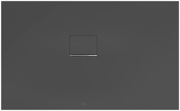 Bild von VILLEROY BOCH Squaro Infinity rechteckige Duschwanne, 1300 x 800 x 40 mm, Anthracite #UDQ1380SQI2LV-1S