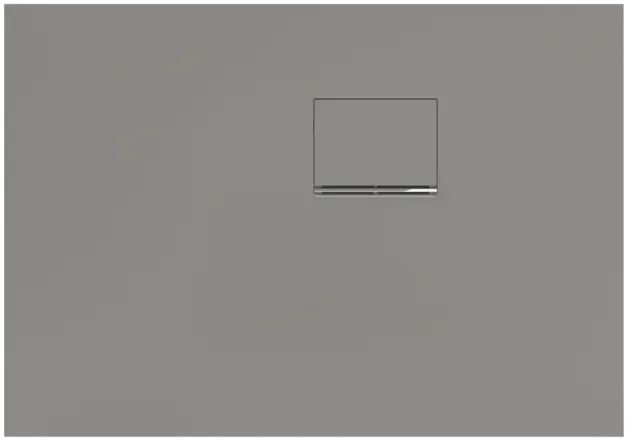 Bild von VILLEROY BOCH Squaro Infinity rechteckige Duschwanne, 1000 x 700 x 40 mm, Grey #UDQ1070SQI2RV-3S