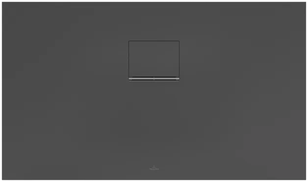 Bild von VILLEROY BOCH Squaro Infinity rechteckige Duschwanne, 1200 x 700 x 40 mm, Anthracite #UDQ1270SQI2BV-1S