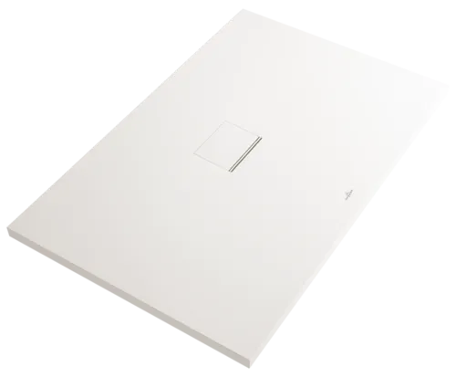 Bild von VILLEROY BOCH Squaro Infinity rechteckige Duschwanne, 1800 x 1000 x 40 mm, Stone White #UDQ1810SQI2V-RW