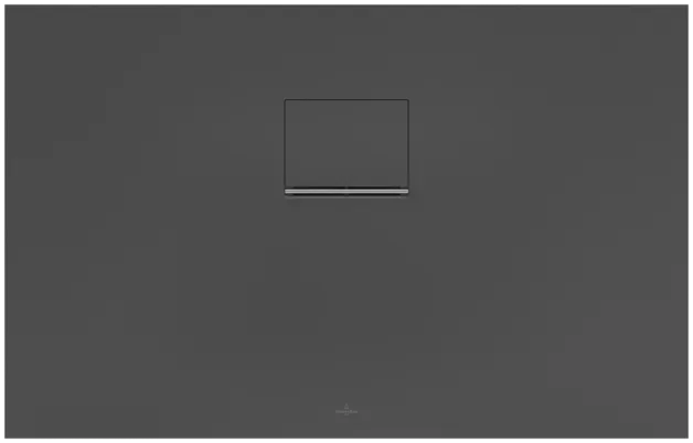 Bild von VILLEROY BOCH Squaro Infinity rechteckige Duschwanne, 1100 x 700 x 40 mm, Anthracite #UDQ1170SQI2IV-1S