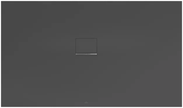 Bild von VILLEROY BOCH Squaro Infinity rechteckige Duschwanne, 1700 x 1000 x 40 mm, Anthracite #UDQ1710SQI2LV-1S