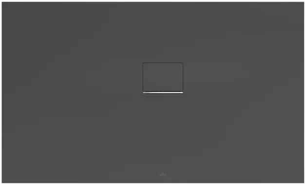 Bild von VILLEROY BOCH Squaro Infinity rechteckige Duschwanne, 1500 x 900 x 40 mm, Anthracite #UDQ1590SQI2RV-1S