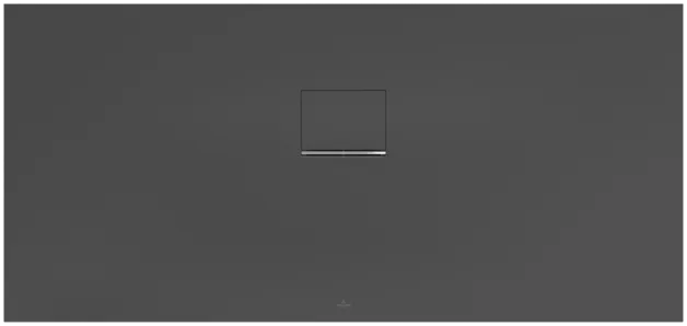 Bild von VILLEROY BOCH Squaro Infinity rechteckige Duschwanne, 1600 x 750 x 40 mm, Anthracite #UDQ1675SQI2BV-1S