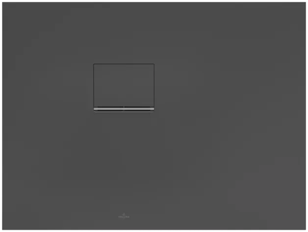 Bild von VILLEROY BOCH Squaro Infinity rechteckige Duschwanne, 1000 x 750 x 40 mm, Anthracite #UDQ1075SQI2LV-1S