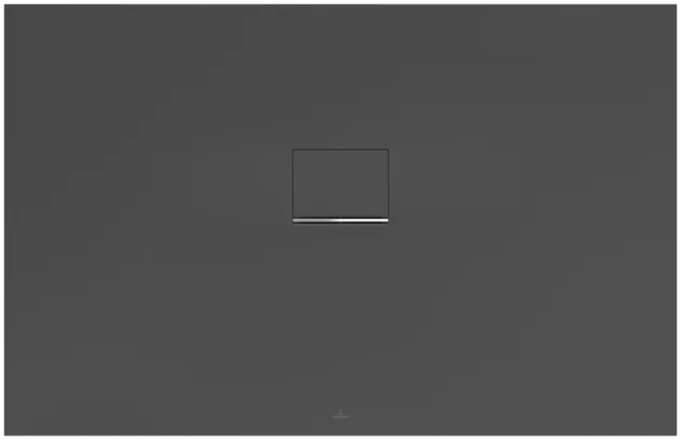 Bild von VILLEROY BOCH Squaro Infinity rechteckige Duschwanne, 1400 x 900 x 40 mm, Anthracite #UDQ1490SQI2V-1S