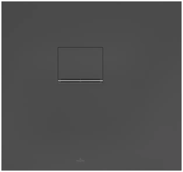 Bild von VILLEROY BOCH Squaro Infinity rechteckige Duschwanne, 800 x 750 x 40 mm, Anthracite #UDQ8075SQI2LV-1S