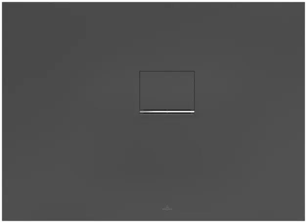 Bild von VILLEROY BOCH Squaro Infinity rechteckige Duschwanne, 1100 x 800 x 40 mm, Anthracite #UDQ1180SQI2RV-1S