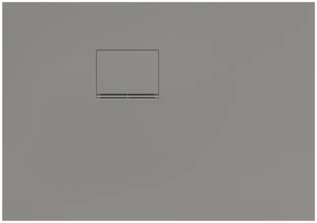 Bild von VILLEROY BOCH Squaro Infinity rechteckige Duschwanne, 1000 x 700 x 40 mm, Grey #UDQ1070SQI2LV-3S