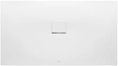 Bild von VILLEROY BOCH Squaro Infinity rechteckige Duschwanne, 1600 x 900 x 40 mm, Stone White #UDQ1690SQI2V-RW