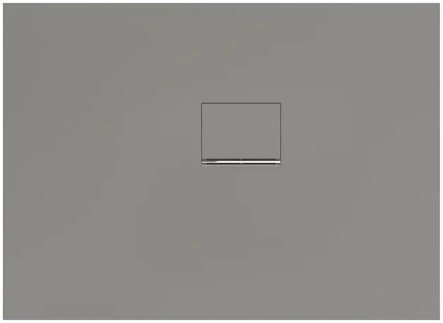 Bild von VILLEROY BOCH Squaro Infinity rechteckige Duschwanne, 1100 x 800 x 40 mm, Grey #UDQ1180SQI2RV-3S