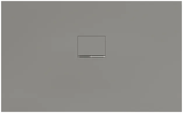 Bild von VILLEROY BOCH Squaro Infinity rechteckige Duschwanne, 1300 x 800 x 40 mm, Grey #UDQ1380SQI2IV-3S