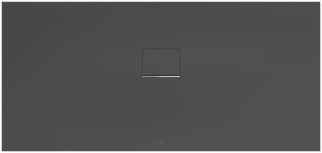 Bild von VILLEROY BOCH Squaro Infinity rechteckige Duschwanne, 1700 x 800 x 40 mm, Anthracite #UDQ1780SQI2IV-1S