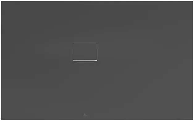 Bild von VILLEROY BOCH Squaro Infinity rechteckige Duschwanne, 1600 x 1000 x 40 mm, Anthracite #UDQ1610SQI2LV-1S